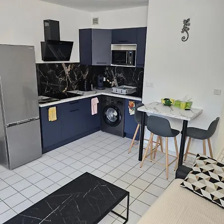 Apartamento T2 En Rez De Jardin A 150m De La Avec Piscine Et Parking